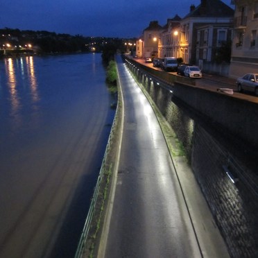 Seine River pathway, France