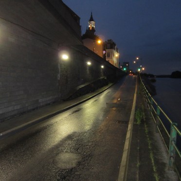 Seine River pathway, France