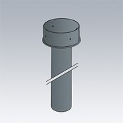 Borne Urba — URBA BOLLARD BASE MGR 800